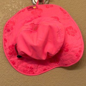 Sun Protection Zone Kids Pink Hat